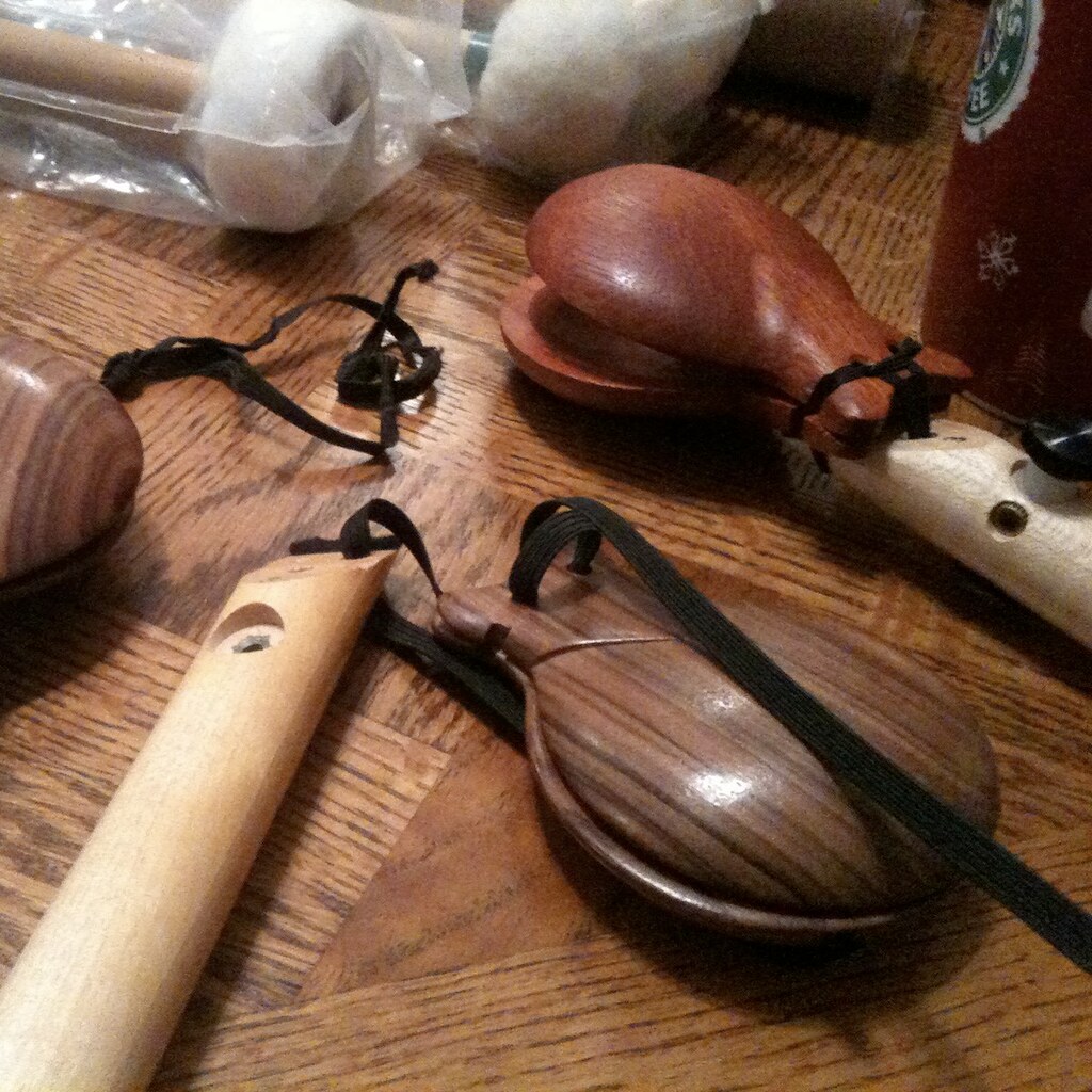 Photo of castanets