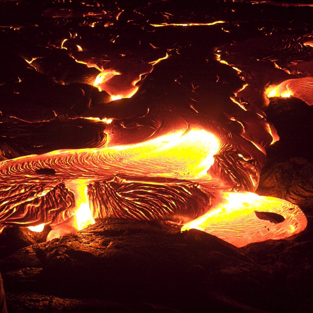 Photo of lava