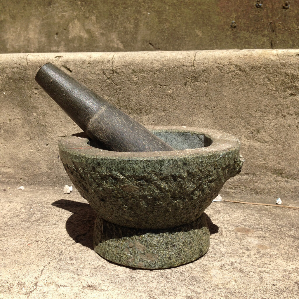 Photo of a mortar and pestle
