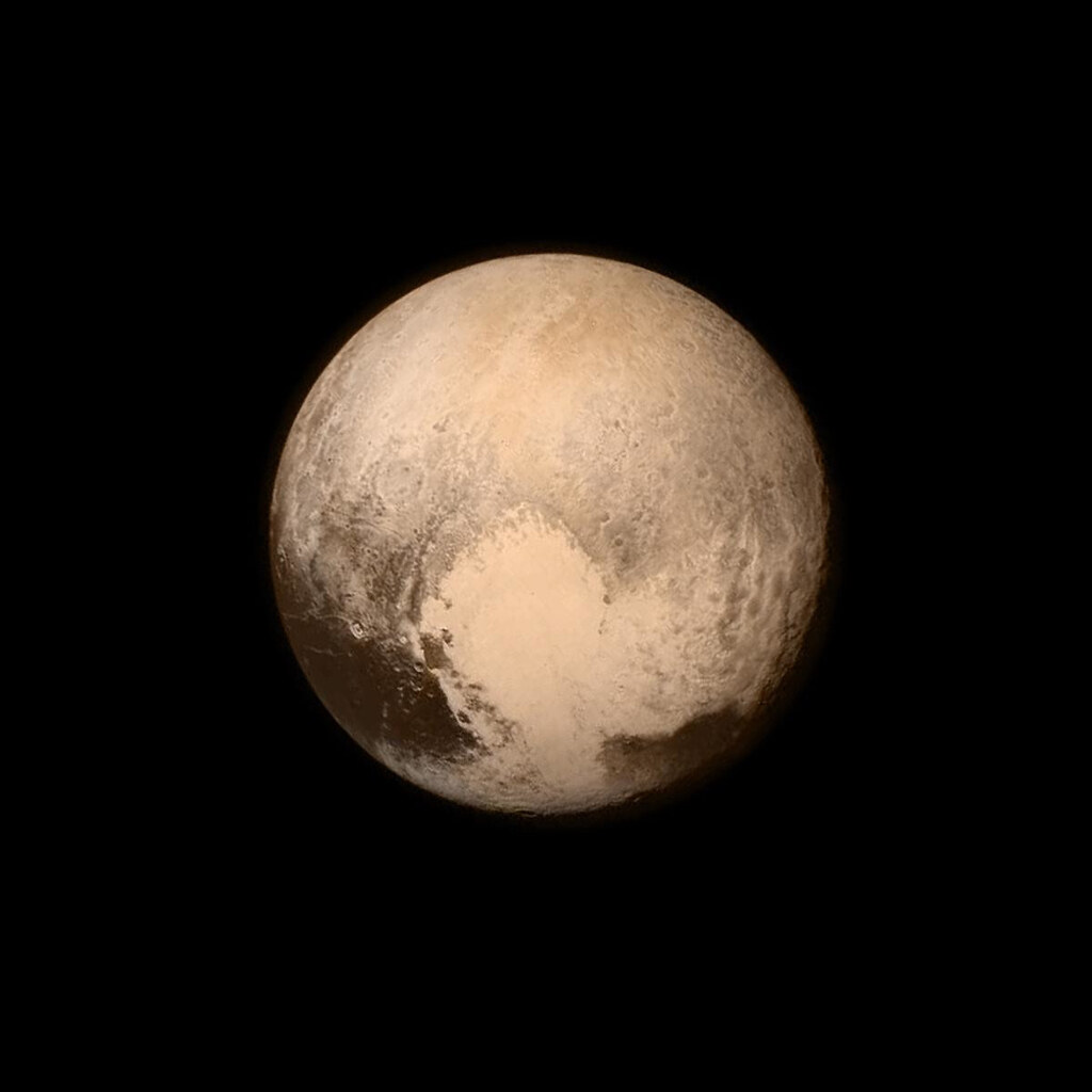 Photo of the planet Pluto