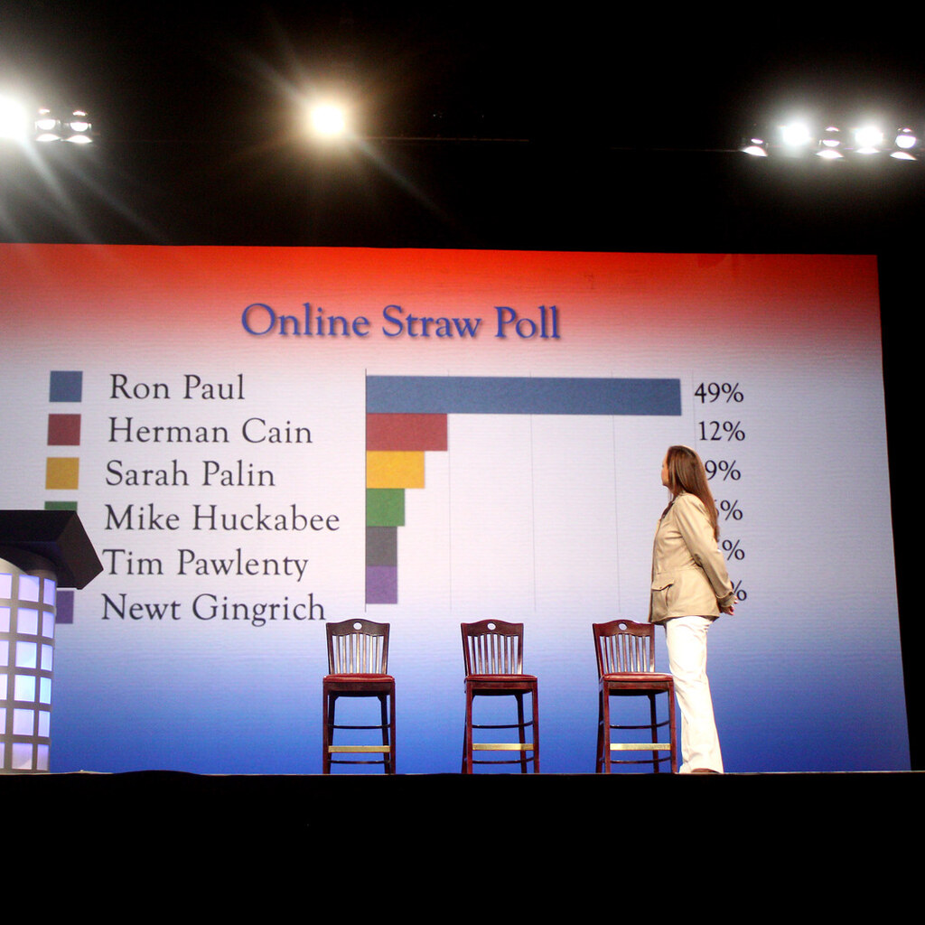 Photo of a poll