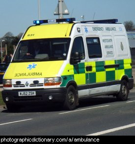 Photo of an ambulance