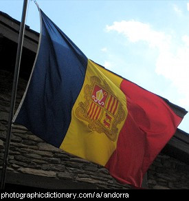 Photo of the Andorra flag