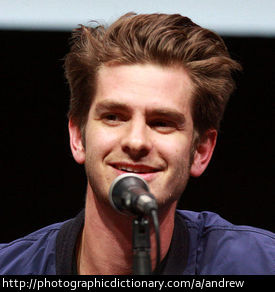 Actor Andrew Garfield.