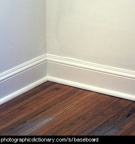 Photo of some baseboards