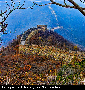 Photo of the Great Wall of China