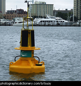 Photo of a buoy
