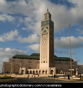 Photo of the Mezquita de Hassan II, Casablanca, Morocco