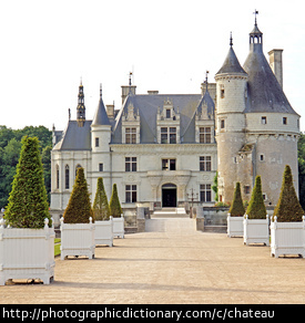 A chateau in France.
