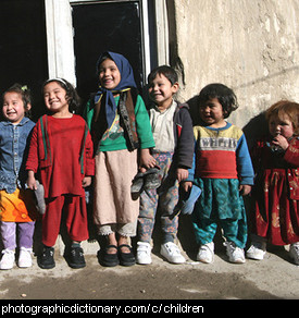 Photo of children