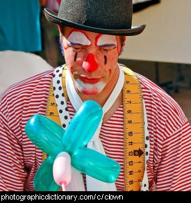 Photo of a clown