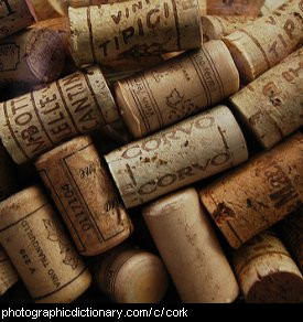 Photo of bottle corks