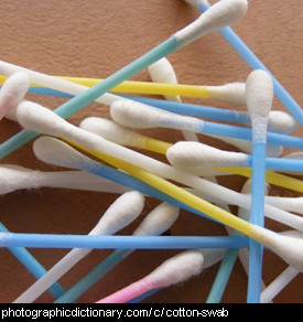 Photo of cotton swabs