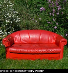 Photo of a couch