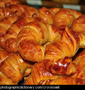 Photo of a croissant