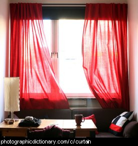 Photo of curtains