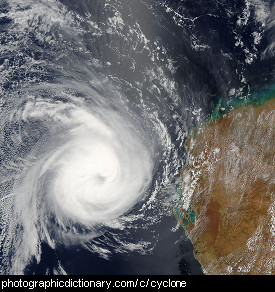 photo of a cyclone