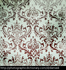 A Damask pattern.