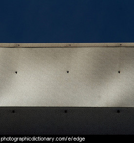 Photo of the edge of a building