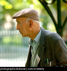 Photo of an elderly man