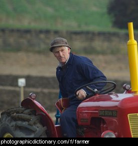 Photo of a farmer