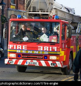 Photo of a fireengine