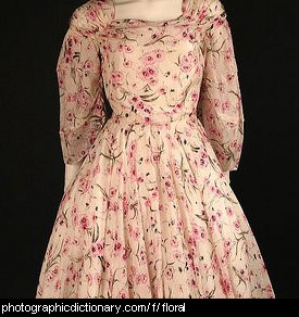 Photo of a floral dress