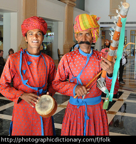 Folk singers.