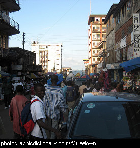 Photo of Freetown, Sierra Leone