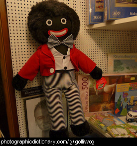 Photo of a golliwog