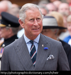 Prince Charles is heir to the throne of England.