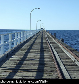 Photo of a jetty