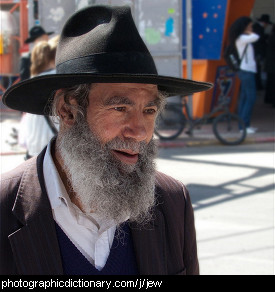 Photo of a Jewish man