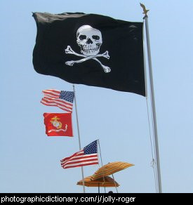 Photo of a jolly roger