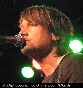Singer Keith Urban.