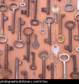Photo of some keys