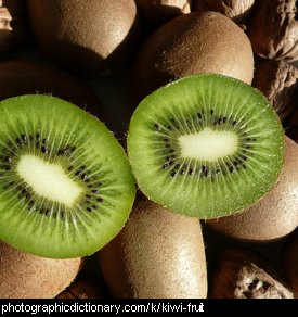 Photo of kiwi fruit