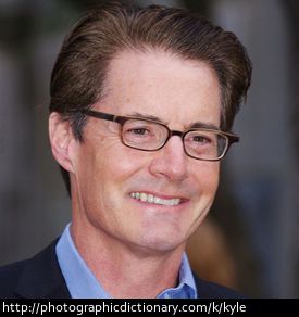 Actor Kyle MacLachlan.