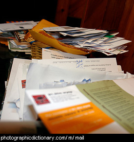 Photo of some mail