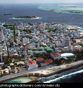 Photo of Malé, the Maldives
