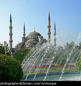 Photo of a mosque