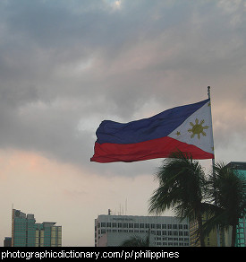 Photo of the Philippines flag