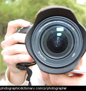 Photo of a photographer