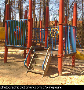 Photo of a playground