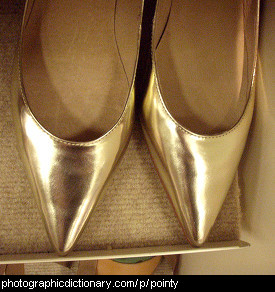 Photo of pointy shoes