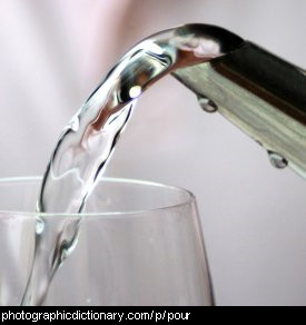 Photo of some water being poured