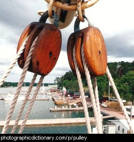 Photo of a pulley