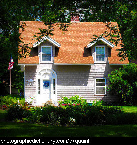 Photo of a quaint cottage