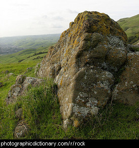 Photo of a rock