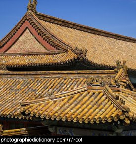 Photo of a roof